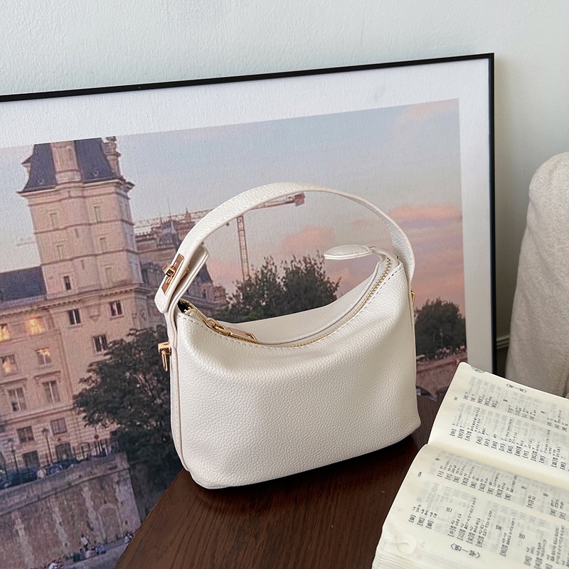 Túi Đeo Vai Bằng Da Mềm Hình Đám Mây Thời Trang Cho Nữ