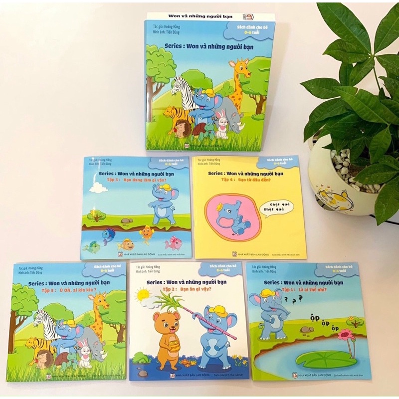 Sách- Bộ 5 cuốn Won và những người bạn