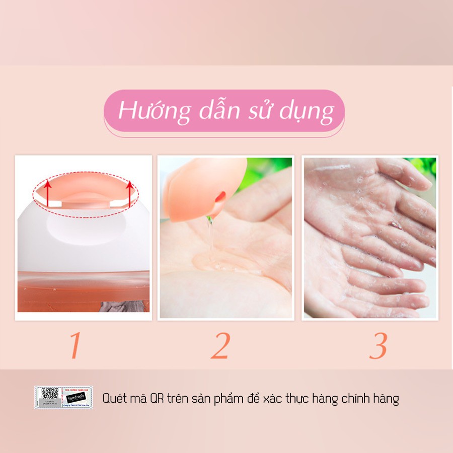 Dung dịch vệ sinh chống viêm Femfresh Soothing Wash 250ml - Femfresh màu hồng