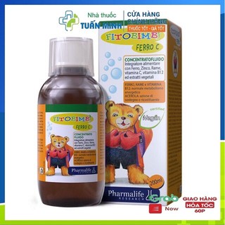 FERRO C BIMBI - Bổ sung sắt, kẽm, vitamin C cho bé (nhập khẩu chính hãng từ Italy)