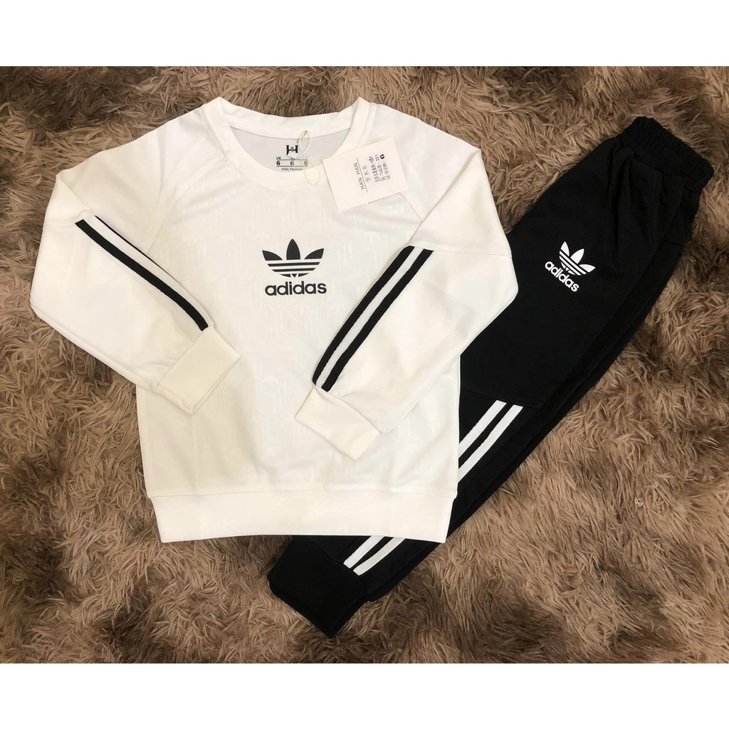 Bộ dài tay adidas cho bé trai từ 20-35kg, Bộ Thể thao bishop_kid