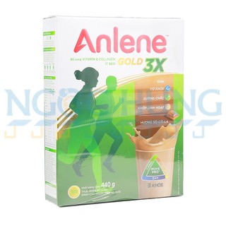 Sữa bột anlene gold socola 3x hộp giấy 440g