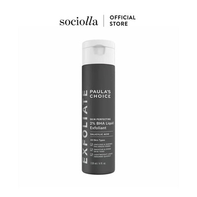Dung Dịch Giúp Giảm Phần Da Khô Và Mụn Với 2% Bha Paula'S Choice Skin Perfecting 2% BHA Liquid Exfoliant