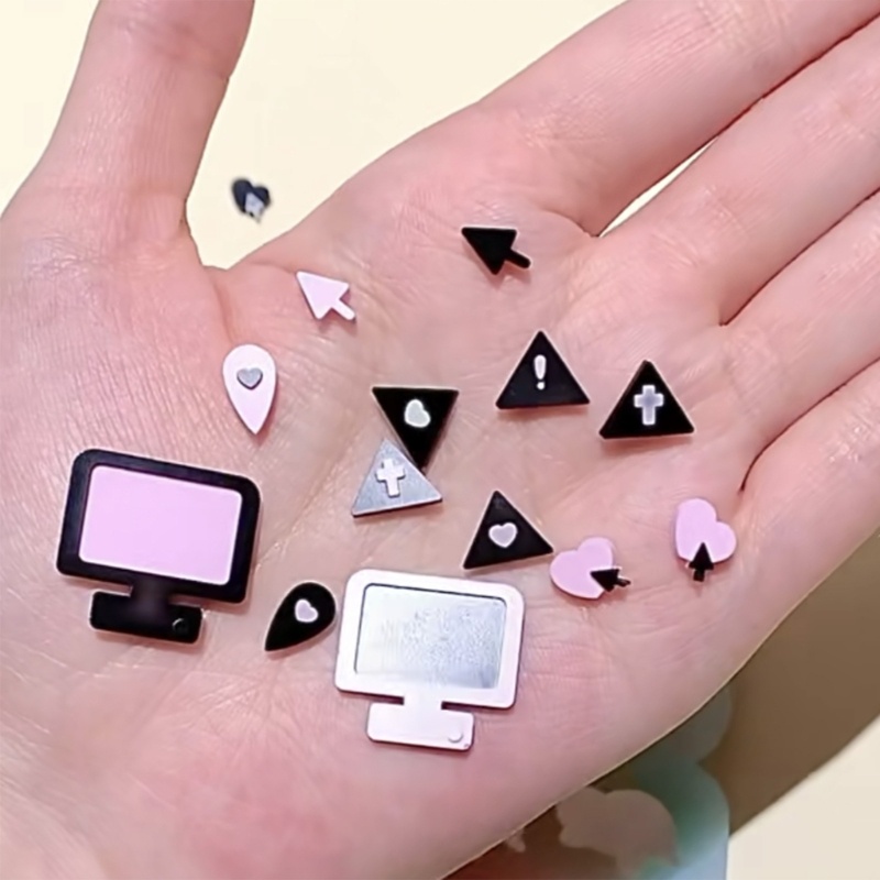 Khuôn Silicone Làm Cát Chảy Hình Trái Tim Xinh Xắn