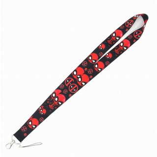 Dây đeo thẻ tên/móc khóa dây strap Deadpool