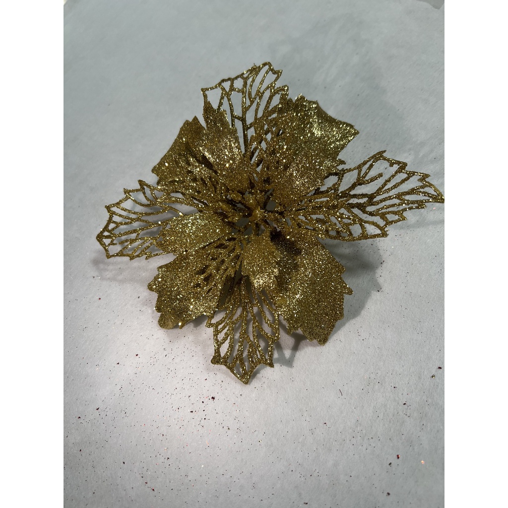 Hoa trạng nguyên Kép KIM TUYẾN trang trí noel, làm oản tài lộc