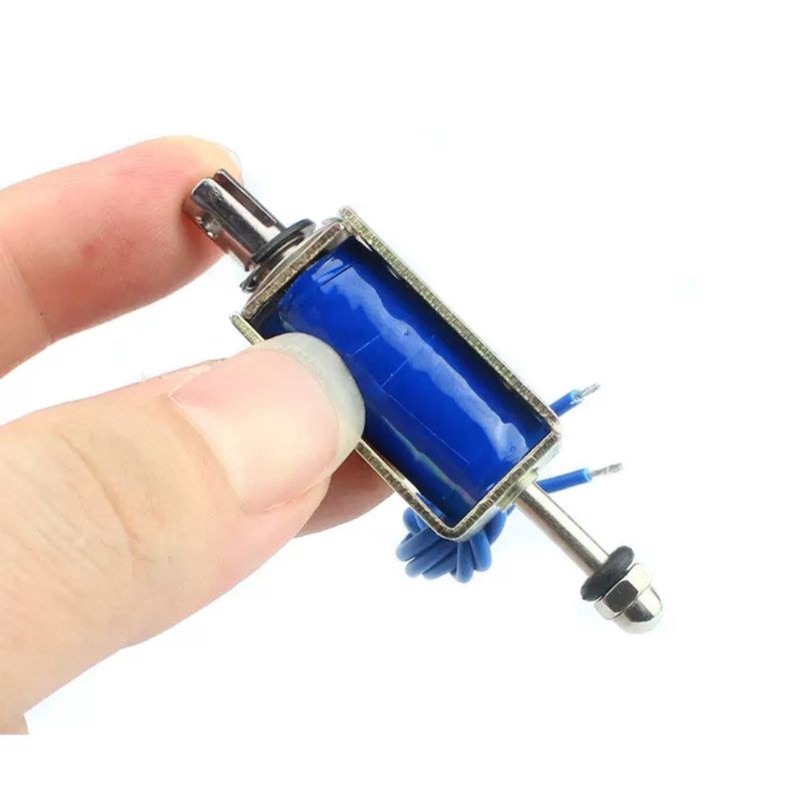 KHÓA TỪ MINI 12vDC - Small Push-Pull Solenoid 12VDC
