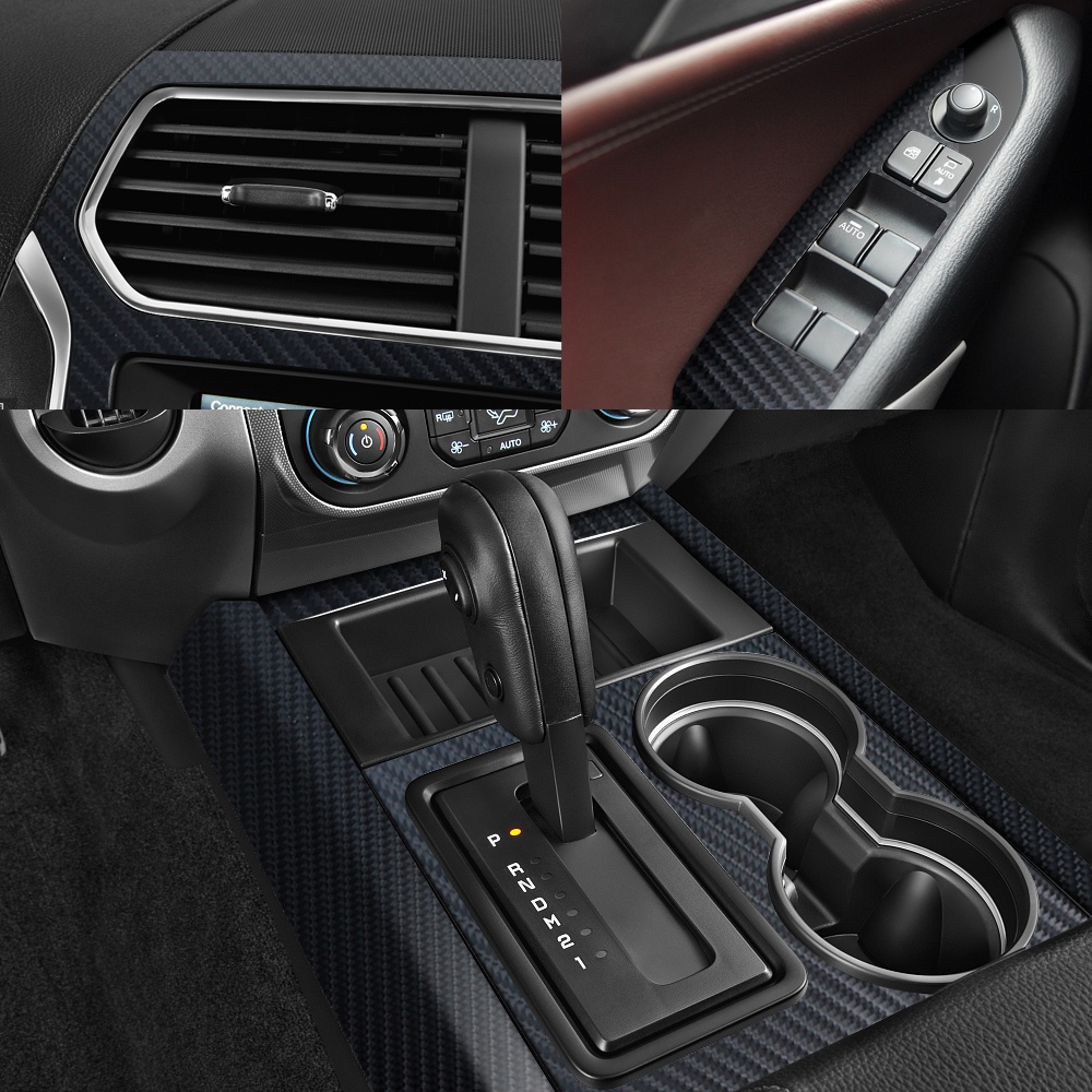 Cuộn Phim Vinyl Sợi Carbon 4D Dày 3M 10cm X 10m Chống Nước Dán Xe Hơi DIY