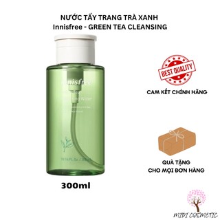 Nước Tẩy Trang Cho Da Dầu Mụn Chiết Suất Từ Trà Xanh Innisfree Green Tea Cleansing Water 300ml