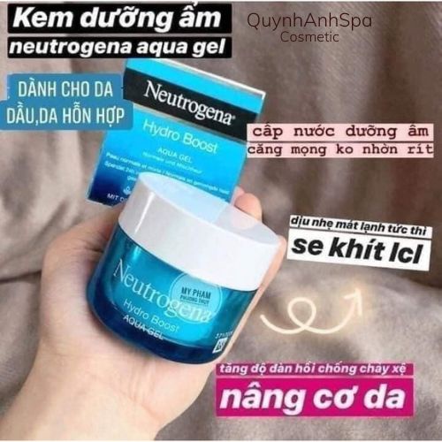 Kem dưỡng ẩm Neutrogena Hydor boost Water gel Dành cho da dầu da khô quynhanhspa20 50ml