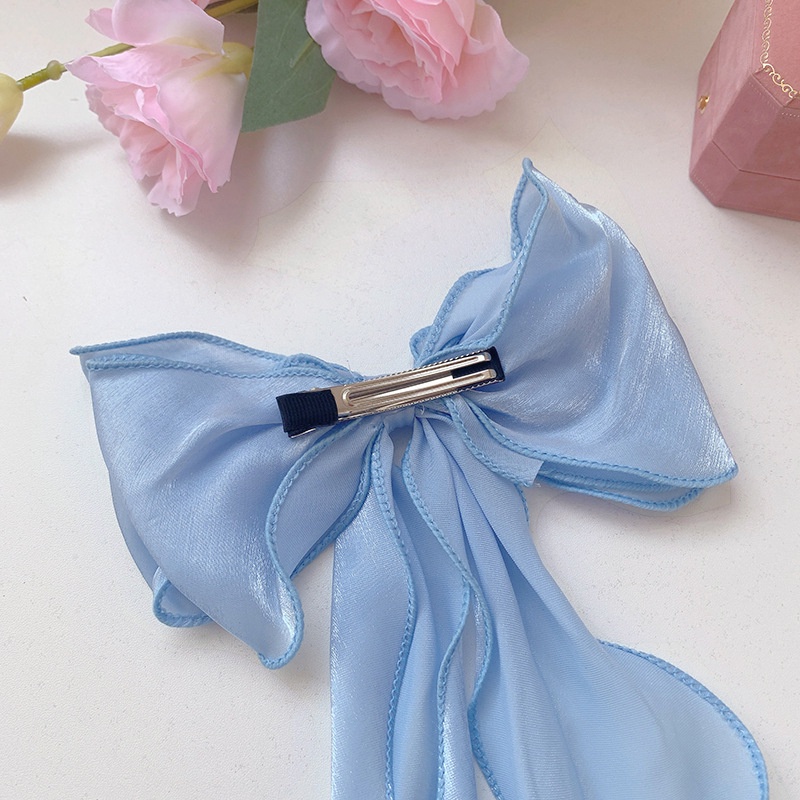 Kẹp Tóc Nơ Cài Tóc Lớn Lưới Phụ Kiện Thời Trang Cho Nữ AB114