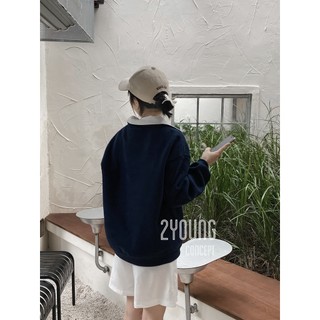 Áo polo zip [2YOUNG] A1802 ( ảnh thật )