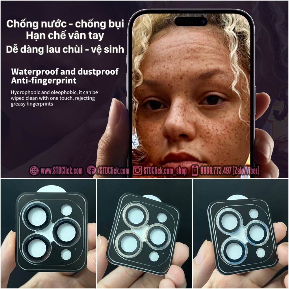 KÍNH CAMERA IPHONE 14 PRO MAX - 14 PRO - 14 PLUS - 14 MINI URR AUTOBOT 3D AR SIÊU MỎNG CHÍNH HÃNG - HÀNG CHUẨN