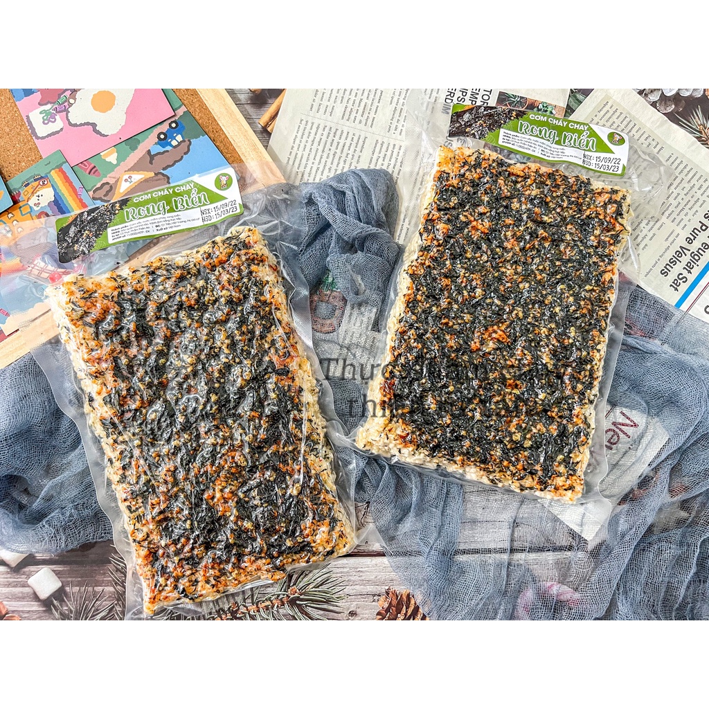 Cơm Cháy Chà Bông Chay Mix 10 Vị Đủ Loại Ăn Vặt Chay