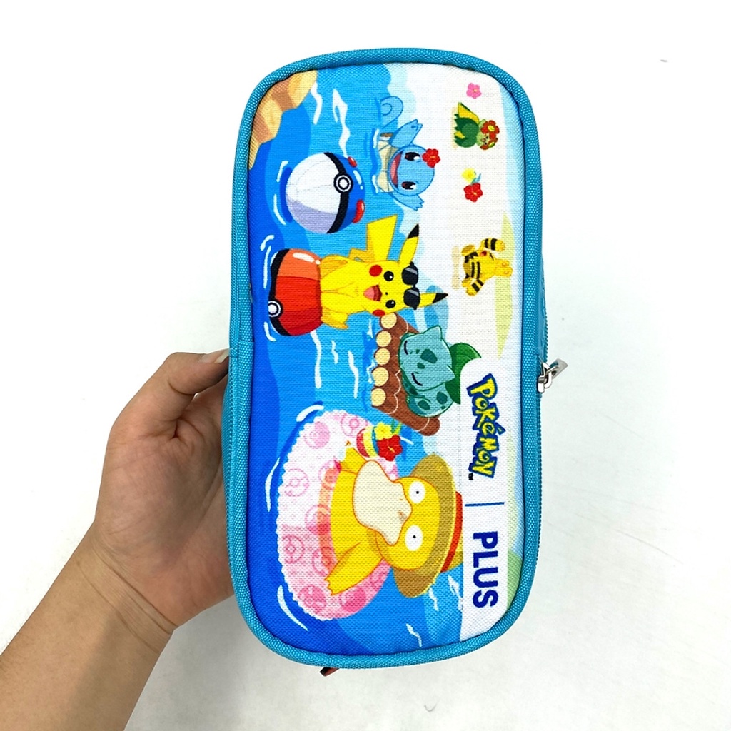 Hộp đựng bút, bóp viết, túi đựng bút PLUS Pokemon