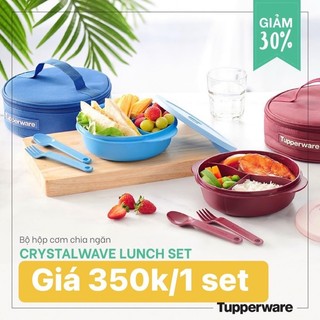 BỘ HỘP ĐỰNG CƠM (KÈM TÚI) TUPPERWARE VIỆT