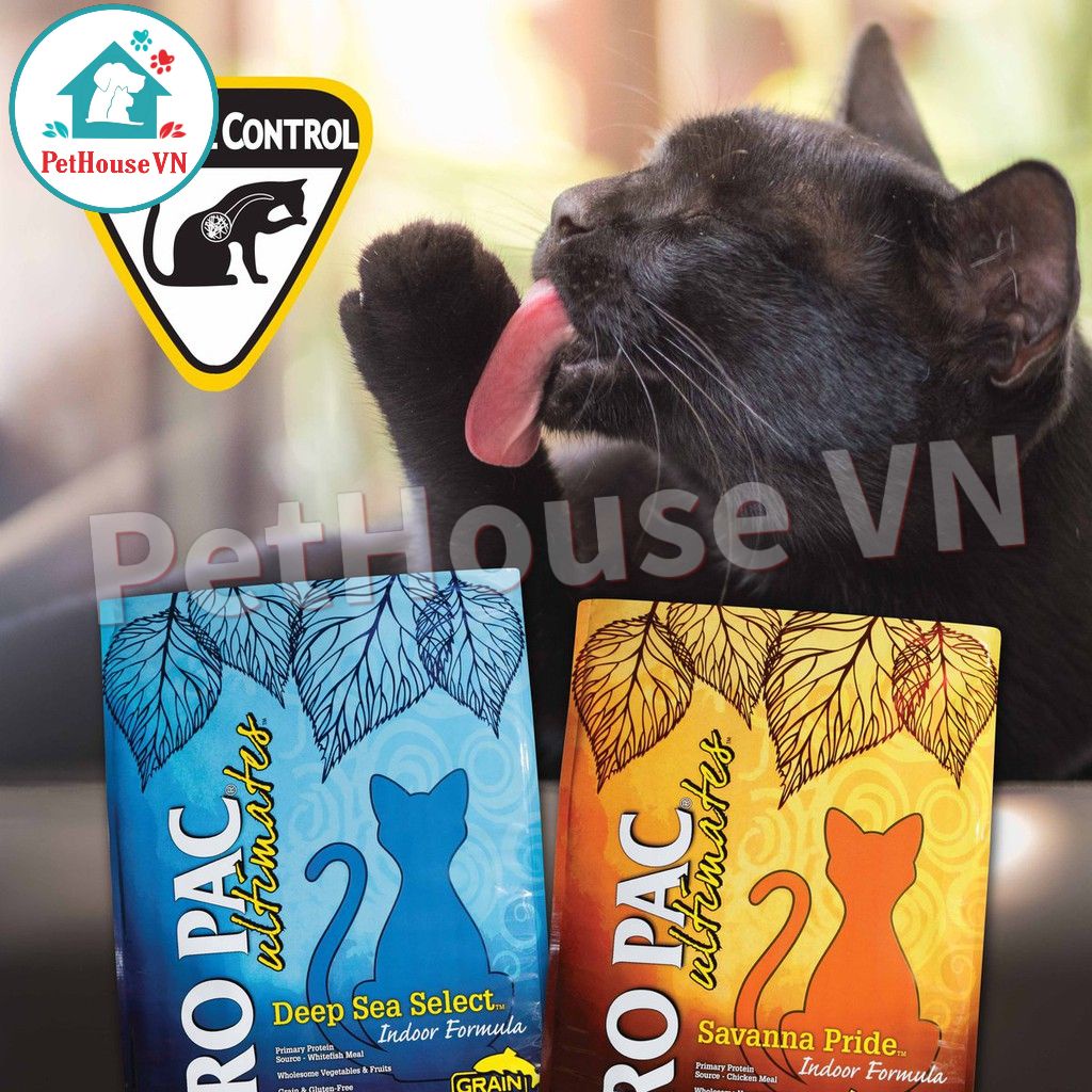PROPAC SAVANNA PRIDE - Túi 6KG Thức Ăn Hạt Cho Mèo Và Mèo Con Vị Gà & Đậu Hà Lan Hàng Chính Hãng