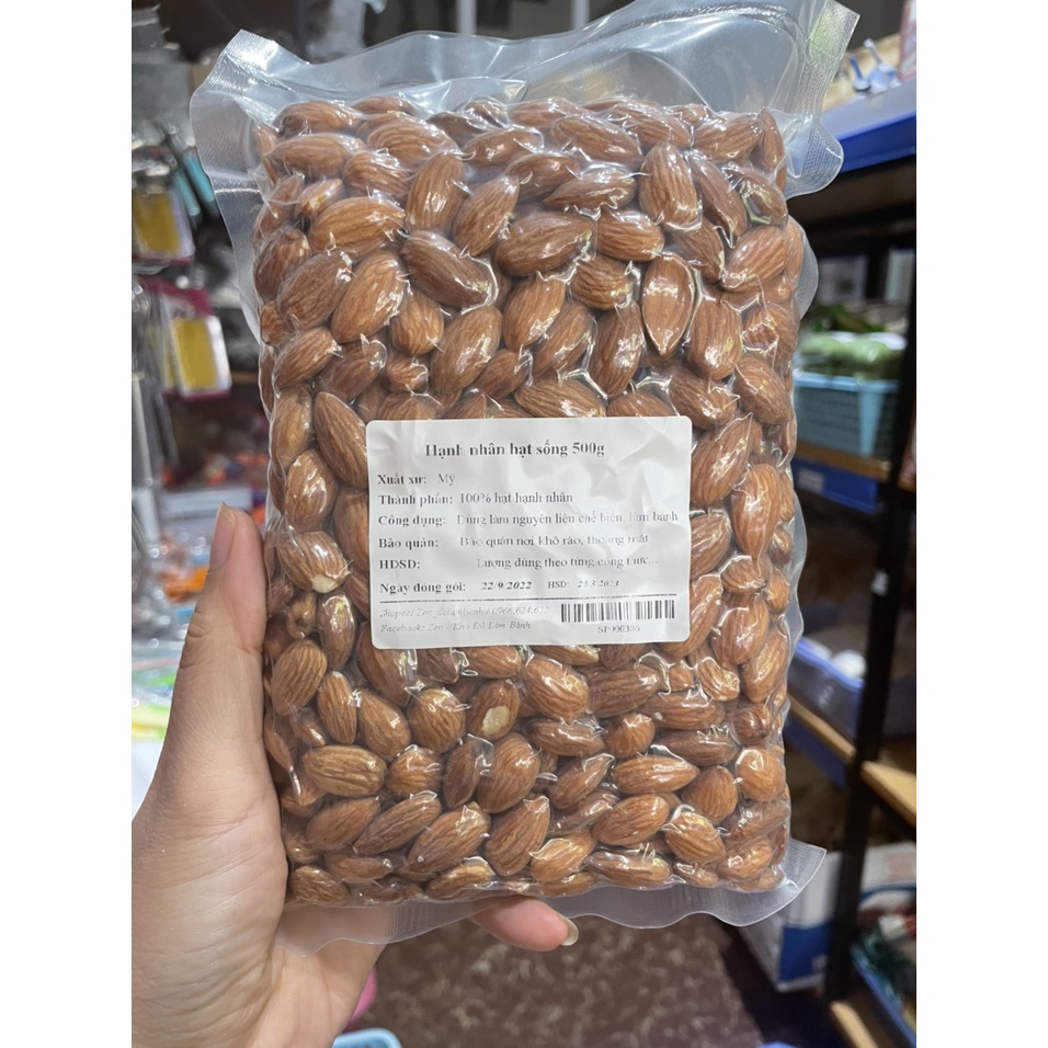 1kg hạnh nhân các loại, hạnh nhân hạt, hạnh nhân lát, bột hạnh nhân