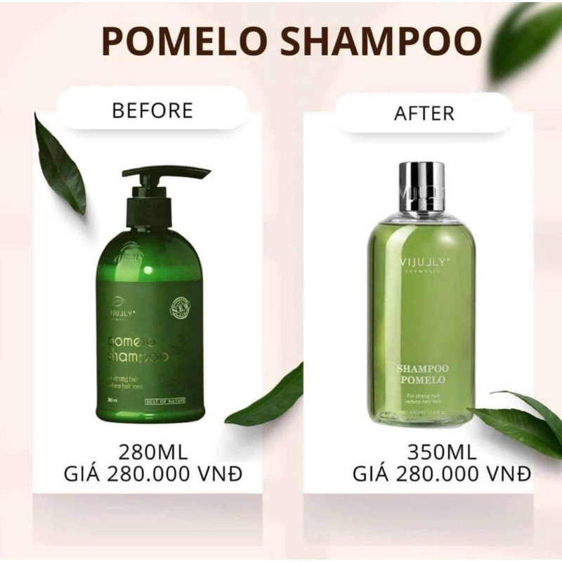 GỘI BƯỞI VIJULLY POMELO SHAMPOO.