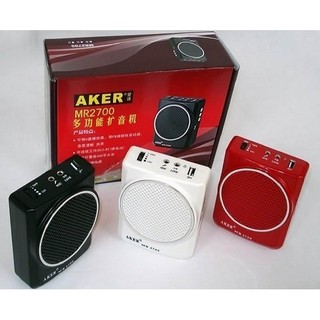 [Siêu Rẻ ] MÁY TRỢ GIẢNG AKER MR2700 THIẾT KẾ NHỎ GỌN HỖ TRỢ SẠC NHANH - LOA BLUETOOTH YS A21