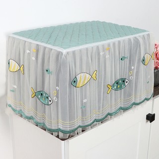 ♥ Hàng tồn kho ♥ Thiết bị gia dụng Dust Cover/Lò vi sóng Cover/Lò nướng điện dày Dust Cover Lace Vải Dust Cover Lò nướng Dust Cover Chống trượt đẹp
