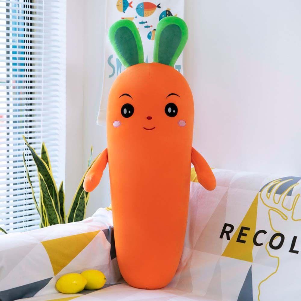 LILYES Củ Cà Rốt Nhồi Bông Mềm Mại Xinh Xắn