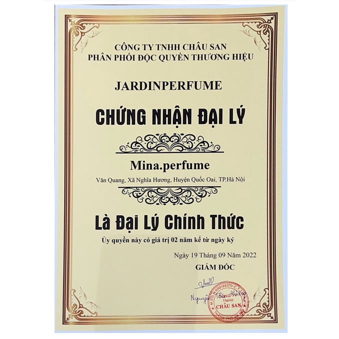 Tinh Dầu Nước Hoa Nữ Coco Mademoiselle Jardin Gợi Cảm , Quyến Rũ , Sang Trọng 10ml - Nước Hoa Nữ Lưu Hương 8 Tiếng