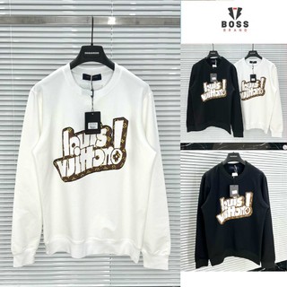 Áo sweater lv, áo sweater nam nữ nỉ bông 2 lớp cao cấp