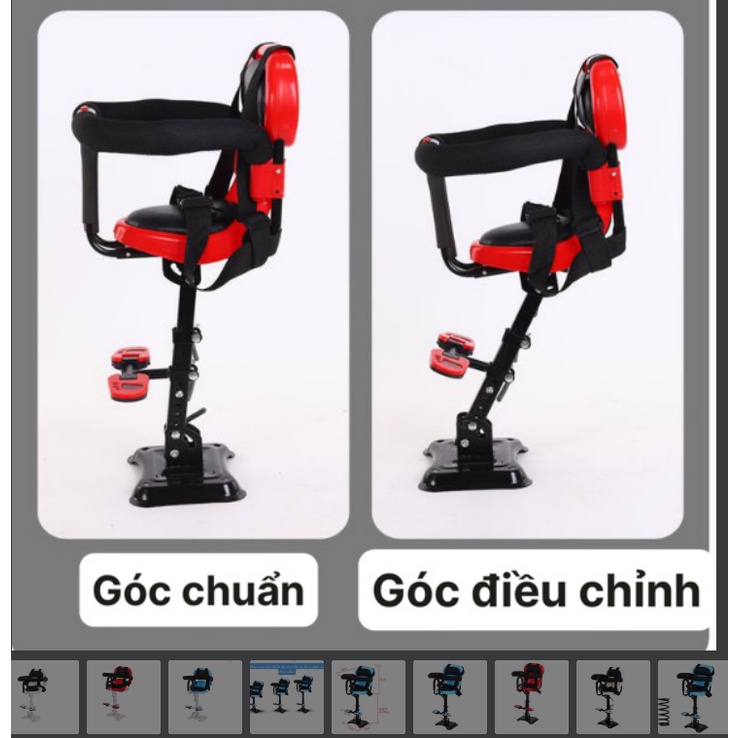 Ghế trẻ em ngồi xe máy tay ga ghế ngồi xe đạp điện cho bé