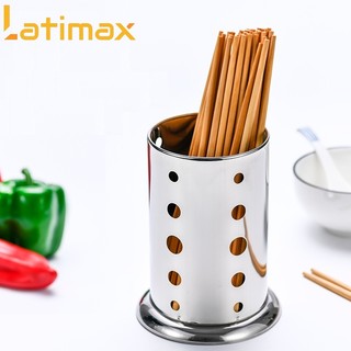 Ống đũa đơn Inox 304 hình trụ tròn Latimax Cao Cấp