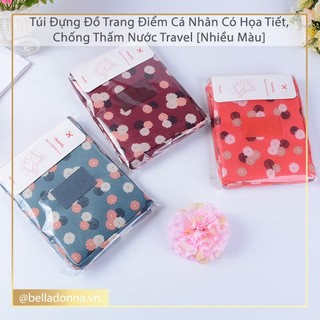 Túi Đựng Đồ Trang Điểm Cá Nhân Có Họa Tiết, Chống Thấm Nước Travel