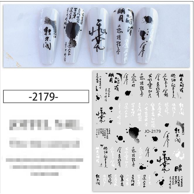 STICKER TRANG TRÍ NAIL MÃ JO
