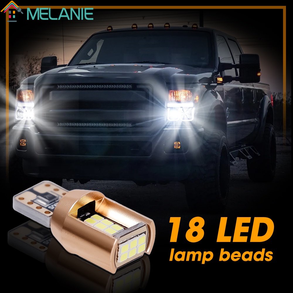 Đèn LED 18 Bóng T10 Siêu Sáng 360 Độ Tự Động Độ Sáng Cao Chuyên Dụng Cho Xe Hơi° Đèn Chùm Ánh Sáng Trắng Dành Cho Xe Hơi