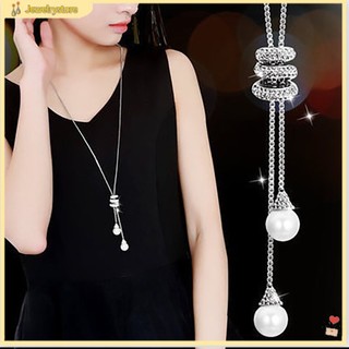 {jewelrystore} Dây chuyền dạng dài đính ngọc thiết kế thời trang dành cho nữ