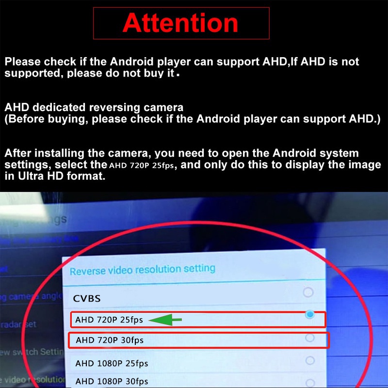 Bộ Camera Lùi Xe Tầm Nhìn Ban Đêm Góc 170 Độ Hỗ Trợ Đỗ Xe