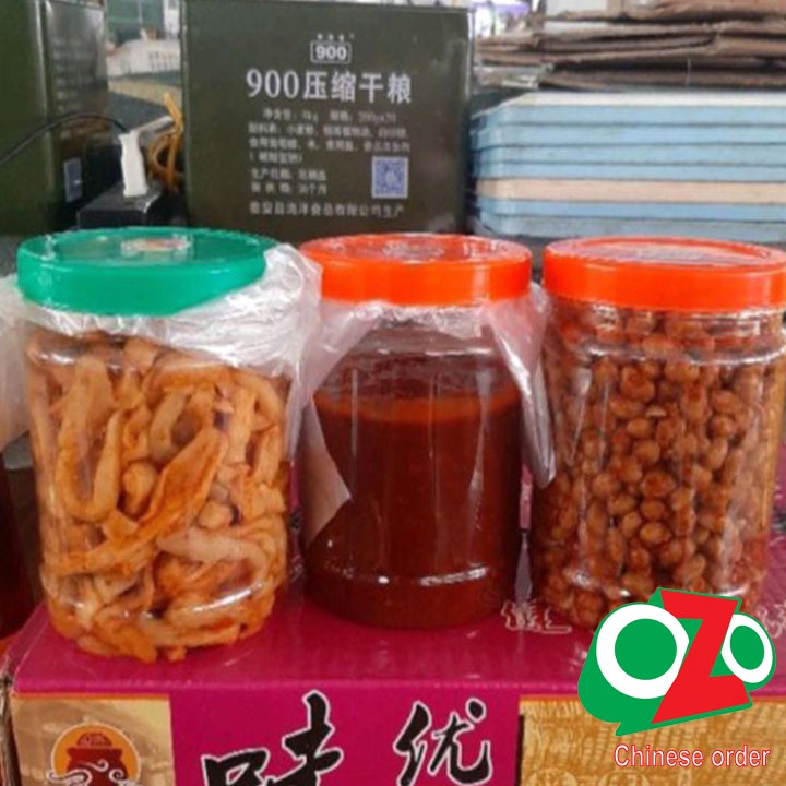 Củ cải muối trung quốc 500g _củ cải khô muối chua ngọt