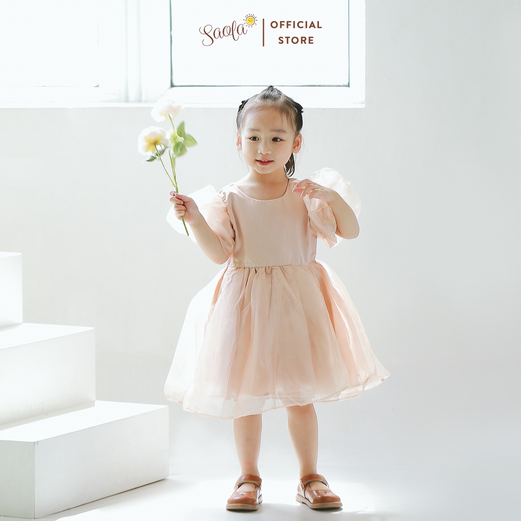 Đầm/Váy Công Chúa Tùng Xòe Bồng Bềnh Cho Bé - AUDRELLA DRESS - DRP005 - SAOLA KIDS CLOTHING