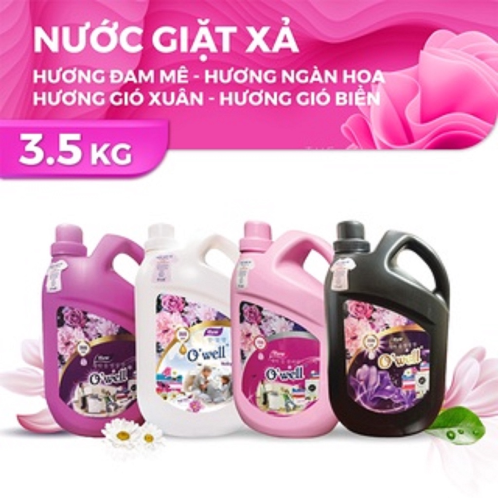 NƯỚC GIẶT XẢ OWELL NHIỀU MÙI HƯƠNG 5IN1