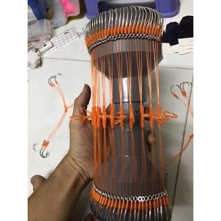 Chùm Nho Câu Cá Tra Lưỡi Bạc + Dây Prospec