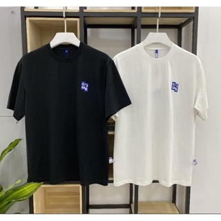Ader error 2021ss áo thun ngắn tay thêu hình cáo nhỏ