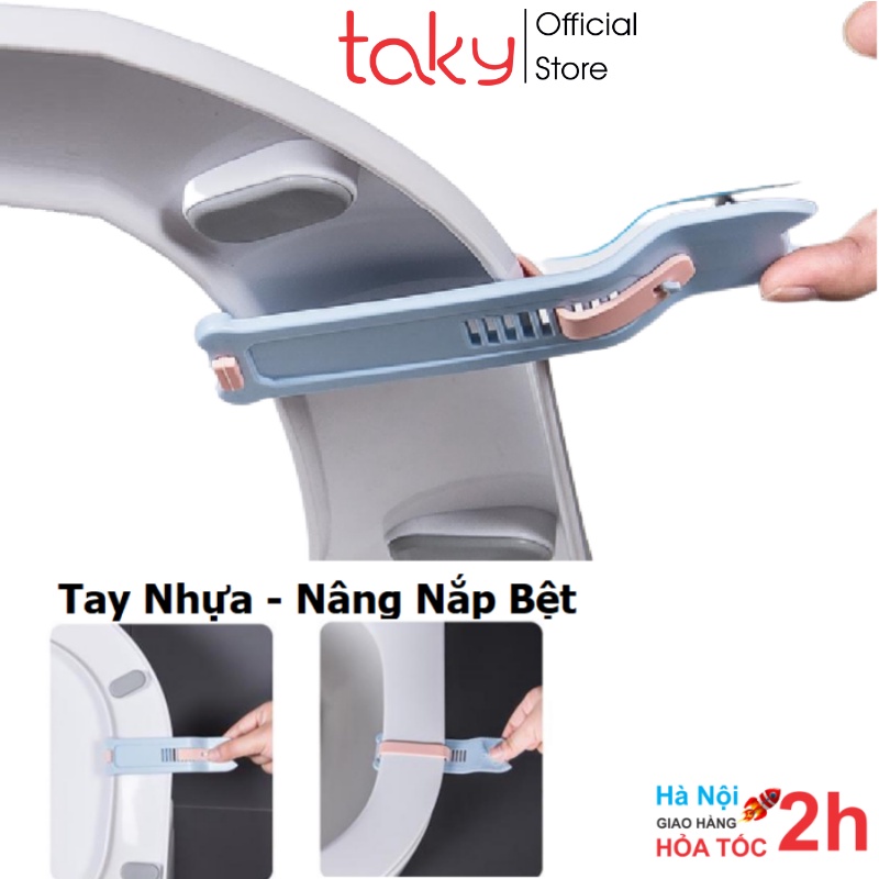 Tay Nâng Nắp Bệt - Taky, Dụng Cụ Tiện Dụng, Vệ Sinh, Sạch Sẽ - Tiện Lợi Cho Phòng Vệ Sinh Trong Gia Đình, 5215