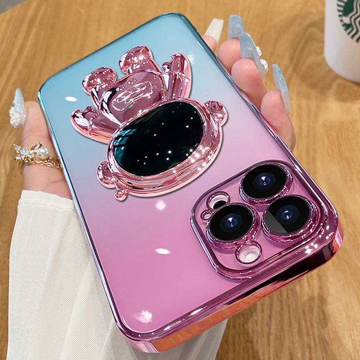 Ốp Điện Thoại iPhone 14 plus 13 12 11 14 Pro max case ốp lưng điện thoại iphone 14 promax PC Cứng Trong Suốt Chống Sốc Có Giá Đỡ Cho ip14 13 12 Ốp