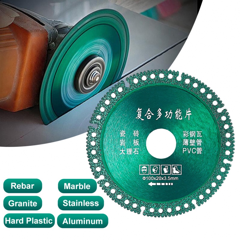 Lưỡi Cưa Kim Cương Siêu Cứng Đa Năng Cho Ống Cắt Gạch Kim Loại / Đá Cẩm Thạch