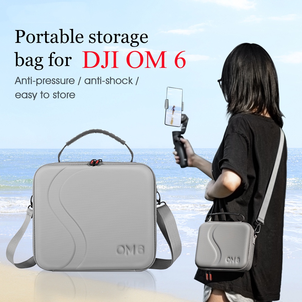 Túi Da PU Đeo Vai Đựng DJI Osmo Mobile 6 / OM6 Tiện Dụng Ốp