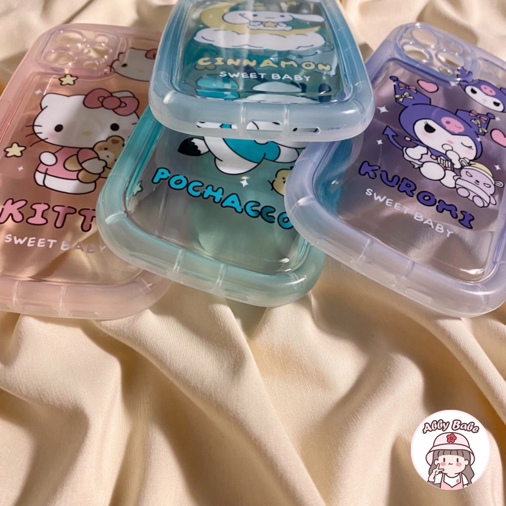 Ốp Điện Thoại TPU Mềm Chống Sốc Họa Tiết Hoạt Hình Dễ Thương Cho Iphone 14 Pro Max 11 7Plus 13 12 11 Pro Max X XS XR