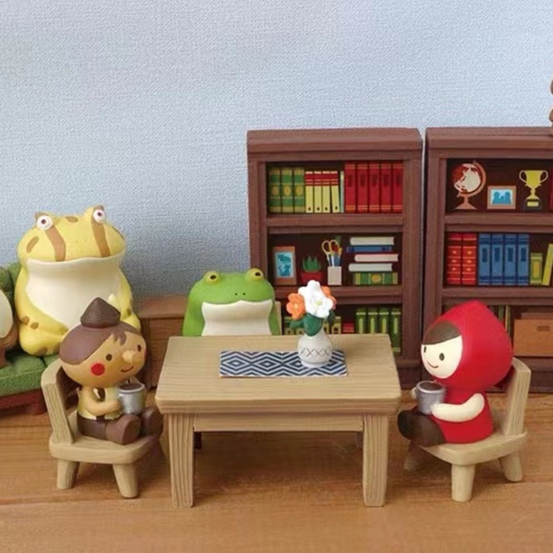 Decole đối tượng nhỏ✿D22-21 phong cách nhật bản hàng linh tinh râu rái cá hàng ngày đồ nội thất nhỏ thiết bị điện tv ghế nhựa thủ công mỹ nghệ đồ trang trí nhỏ