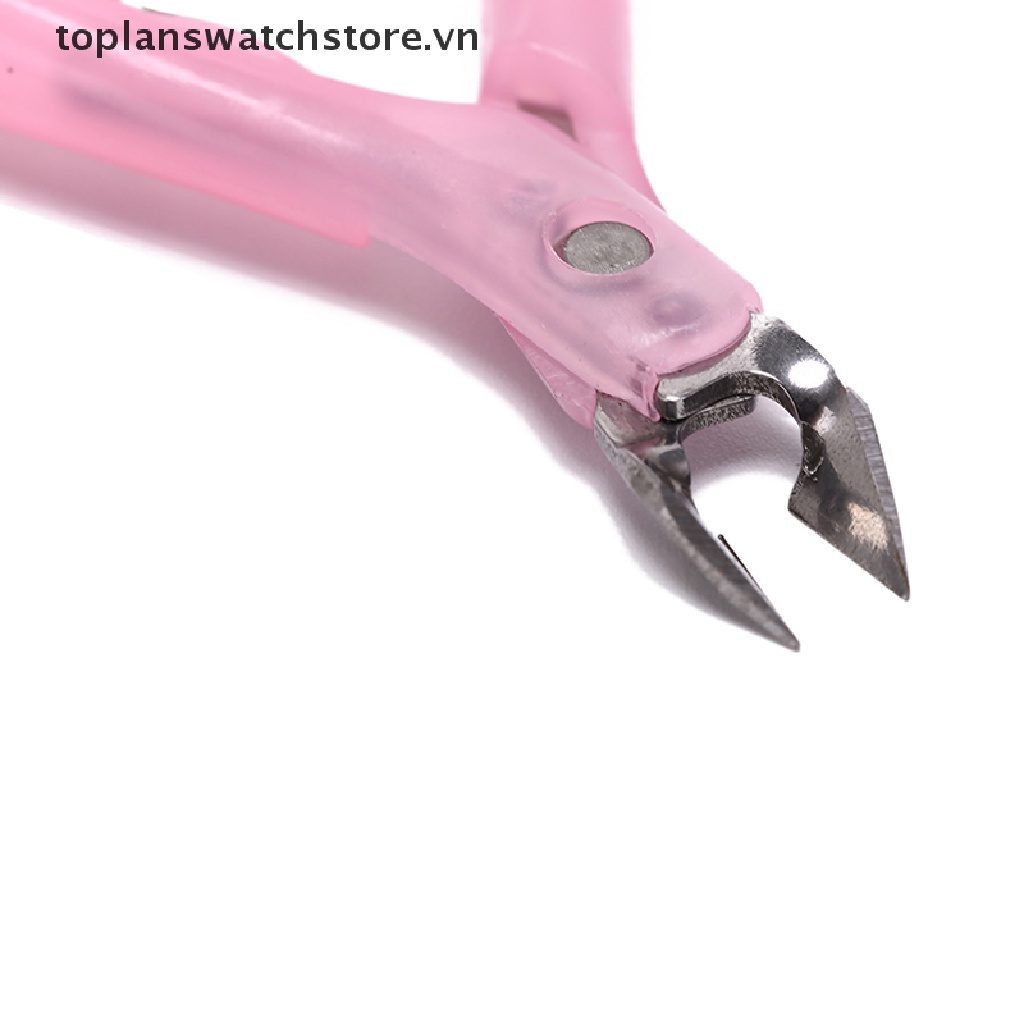 1 Kéo Cắt Móng Tay Bằng Thép Không Gỉ Với Tay Cầm Nhựa Tiện Dụng VN