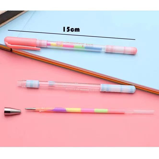 Y&amp;X Bút Đánh Dấu 6 Màu Đáng Yêu