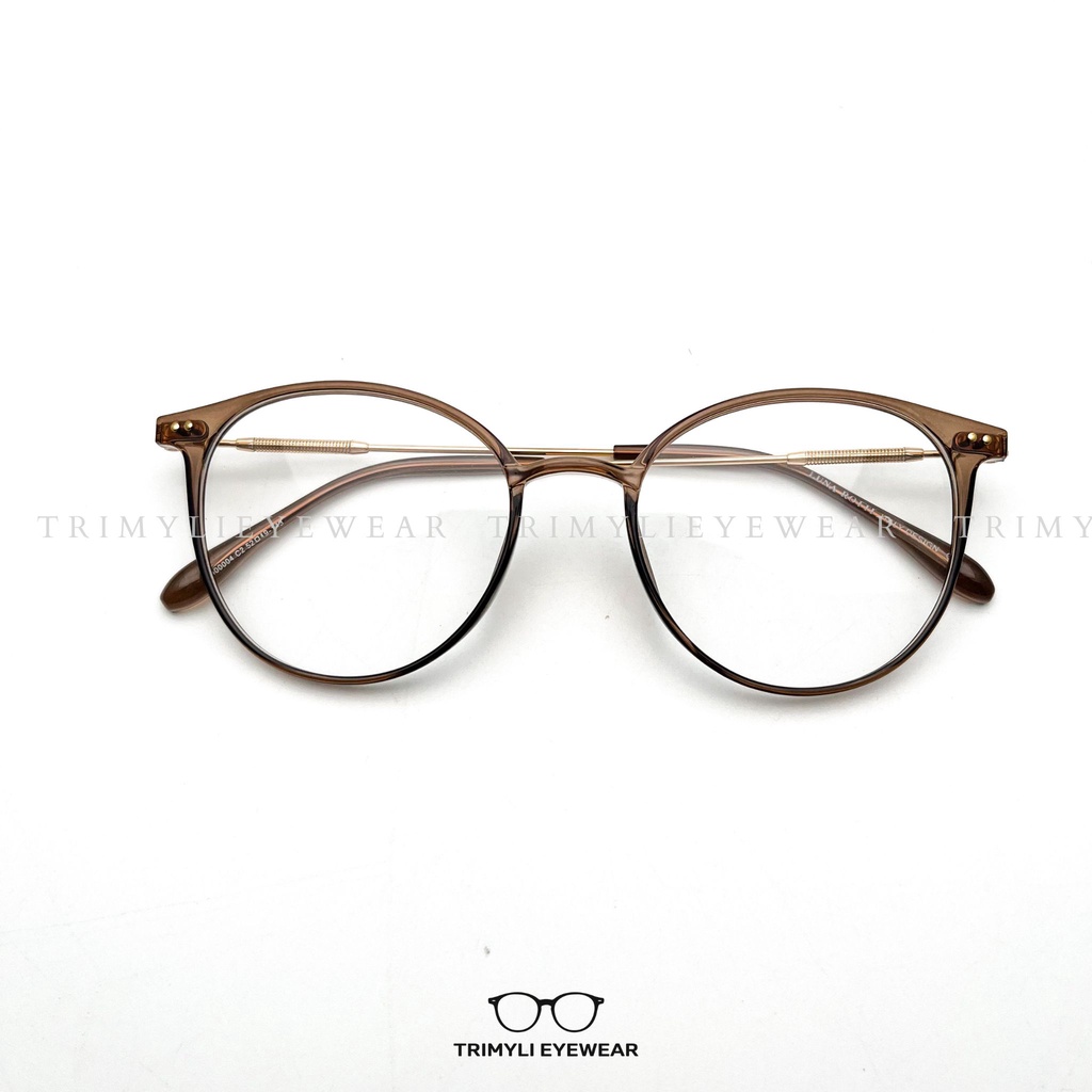 Gọng Cận Nhựa Dáng Tròn Nữ Trimyli Eyewear H00004 Trẻ Trung Đa Dạng Màu Sắc