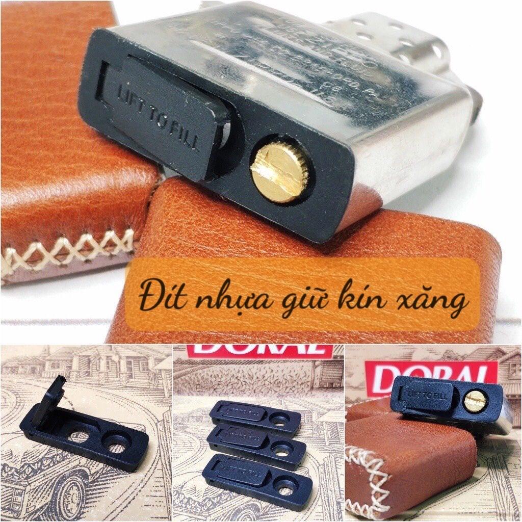 CHẶN XĂNG ZIPPO ĐÍT CAO SU GIỮ KÍN XĂNG  tránh bay hơi Xăng